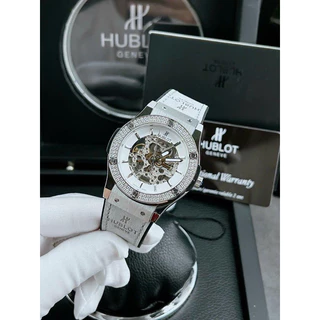 Đồng Hồ HUBLOT Đủ Size Nam Nữ Xưởng 666 Viền Đá Mạ PVD – Máy Cơ Tự Động, Bảo Hành 24 Tháng