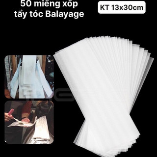 ❌RẺ NHẤT❌ Bịch 50 Miếng Xốp Dùng Trong Nhuộm Tóc Highlight, Nhuộm Balayage, Xốp Tẩy Tóc
