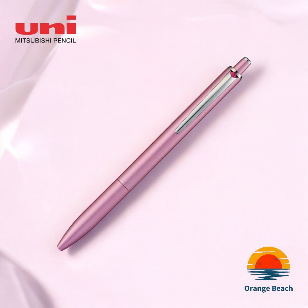 Uni JETSTREAM PRIME Light Pink 0.5mm/Siêu mượt/Click êm/Chất lượng Nhật Bản
