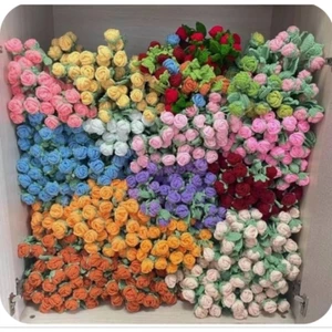 Hoa hồng len mini xinh xắn