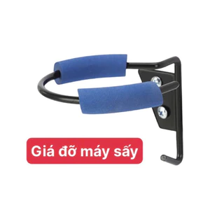 ❌GIÁ SỈ❌ Giá đỡ máy sấy tóc treo tường bằng sắt có xốp đệm vô cùng chắc chắn