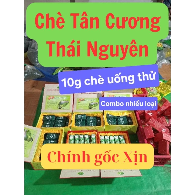 [ 05 gói trà nhỏ 10g ] Gói trà, chè uống thử pha được 1 ấm chuẩn Tân Cương Thái Nguyên. (Giá 200-900k/kg)