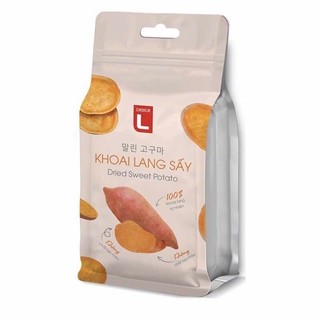 Ăn vặt healthy trái cây sấy,khoai lang sấy Choice L,nguyên liệu tươi kết hợp công nghệ sấy hiện đại,sản phẩm giòn,ngon