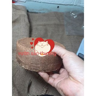 1 Viên Nén Mụn Xơ Dừa Xu.ất Kh.ẩu, Dk 13, Dày Hơn 4, Nặng Gần 450g, Trồng Rau Mầm, Vật Liệu Hữu Cơ, Nở Tới 5Dm3