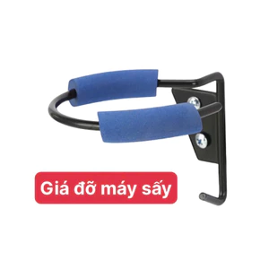 ❌GIÁ BUÔN❌ Giá đỡ máy sấy tóc treo tường bằng sắt có xốp đệm vô cùng chắc chắn