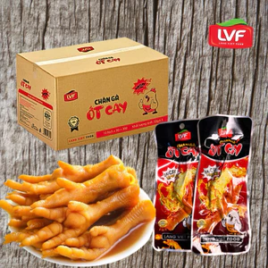 1 THÙNG CHÂN GÀ ỚT CAY 300 BỊCH /1 THÙNG