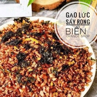 Ăn vặt healthy-Gạo lứt sấy rong biển, không gia vị,vị cay nhẹ,nhiều dinh dưỡng tốt cho sức khỏe.