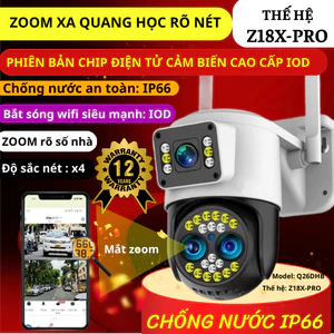 Camera YOOSEE ngoài trời Q26pro Zoom xa 16x lấy nét quang học Xem đêm có màu - Đàm Thoại 2 Chiều
