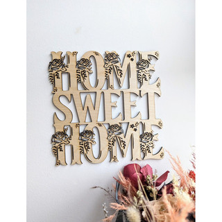 Chữ decor Home sweet home