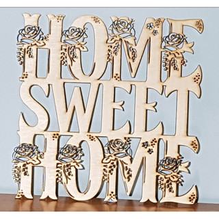 Chữ decor Home sweet home