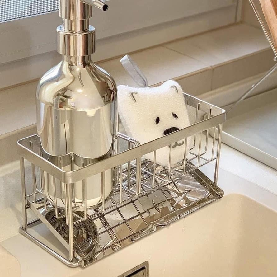 KỆ ĐỂ RẺ RỬA BÁT CÓ KHAY HỨNG NƯỚC NGHIÊNG SIÊU TIỆN LỢI