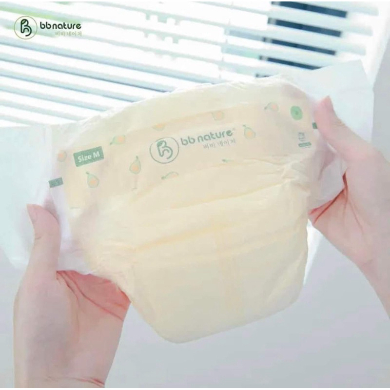 Combo 2 Bịch Tã Bỉm Dán Quần BB Nature Hàn Quốc Sợi Tre Organic Cao Cấp Cho Bé Đủ Size