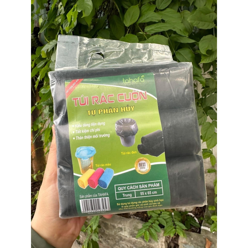 SET 3 CUỘN RÁC ĐEN TỰ TIÊU, TỰ PHÂN HỦY TIỆN LỢI