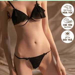 bk038 - (ảnh thật) Bộ đồ lót lọt khe quyến rũ cho nữ - Kelly Wang