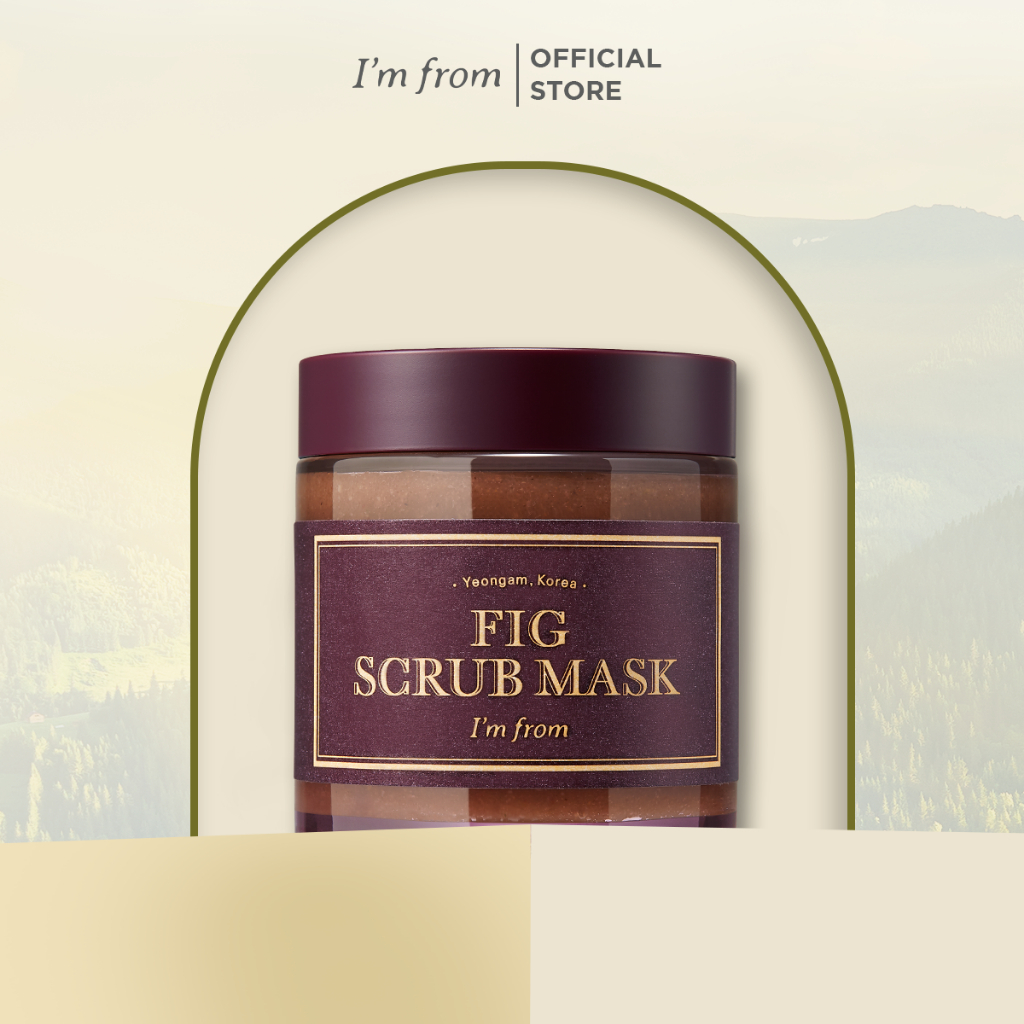 Ảnh [FLASH SALE] I'm From Mặt nạ tẩy da chết Fig Scrub Mask 120g 1