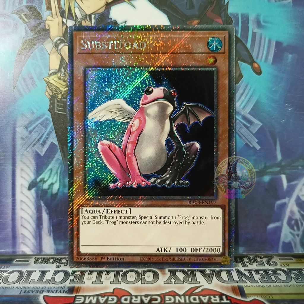 Substitoad – RA03-EN197 – Platinum Secret Rare [Thẻ bài Yugioh ...