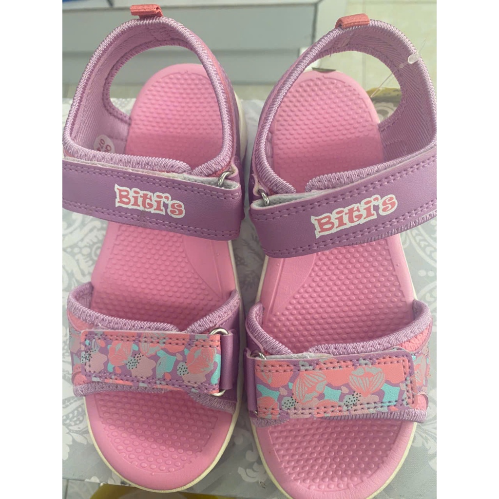 SANDAL BÉ GÁI DTG001100 HỒNG - TÍM