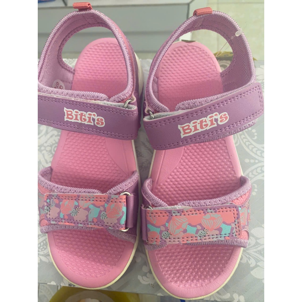 SANDAL BÉ GÁI DTG001100 HỒNG - TÍM