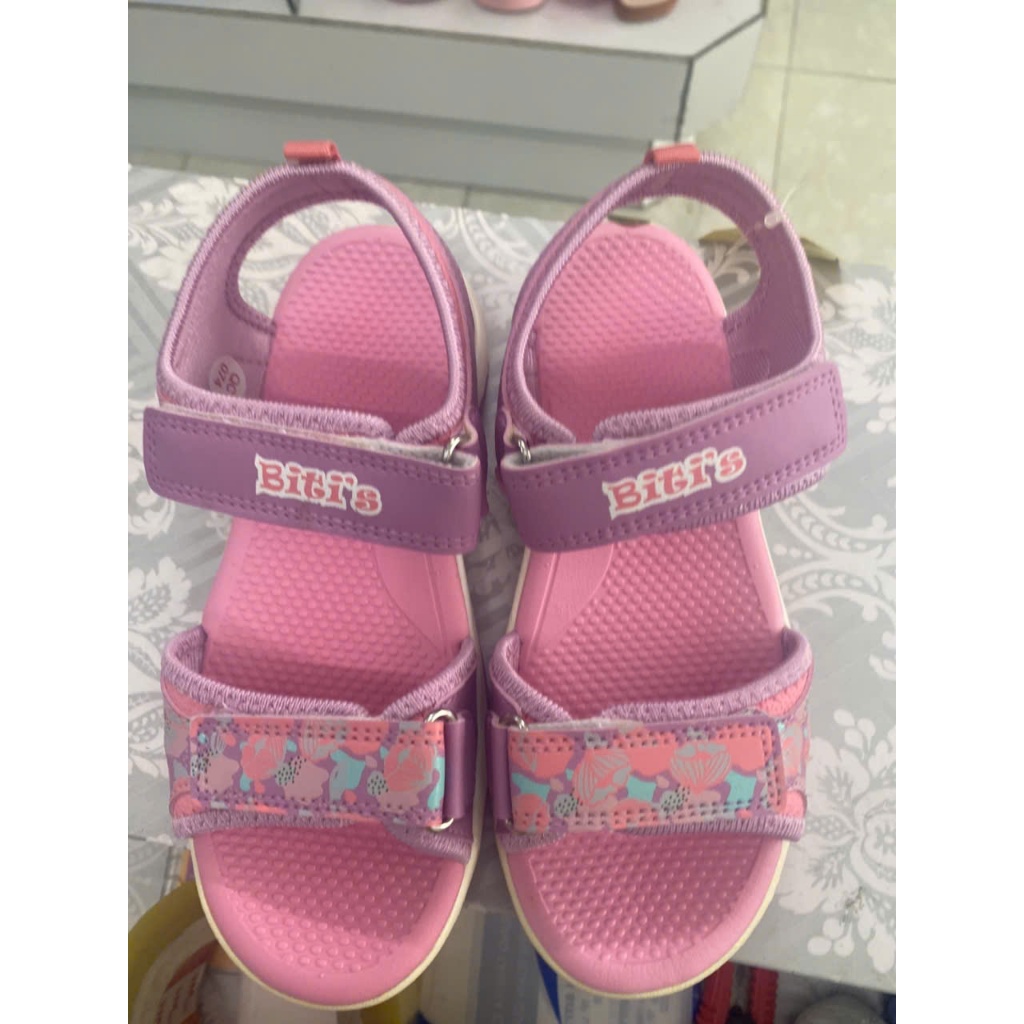 SANDAL BÉ GÁI DTG001100 HỒNG - TÍM