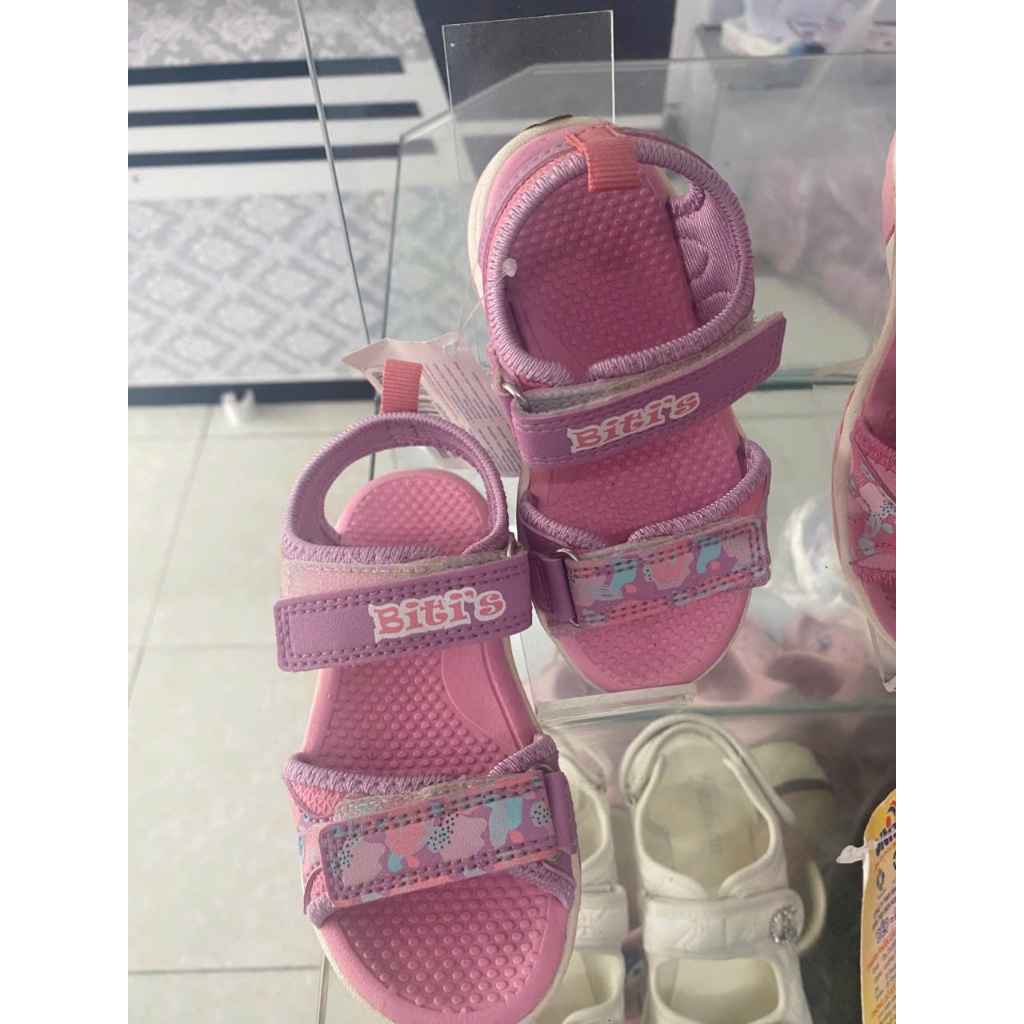 SANDAL BÉ GÁI DTG001100 HỒNG - TÍM