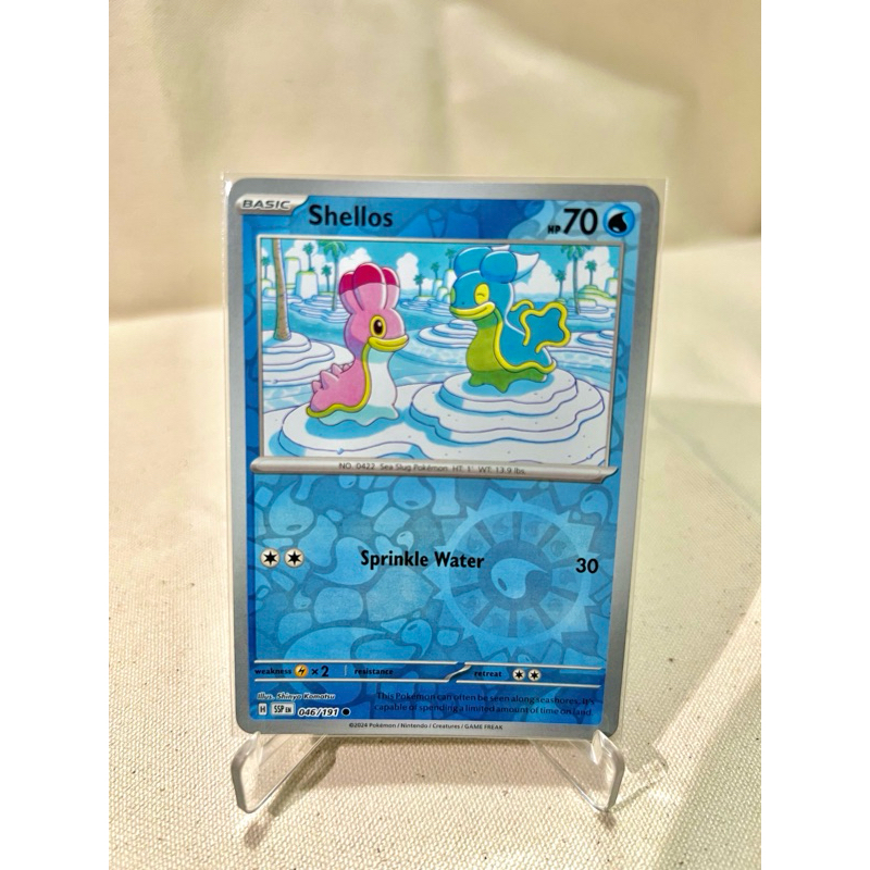 Thẻ Pokemon tcg Shellos 056/191 Reverse Holo chính hãng | Shopee Việt Nam