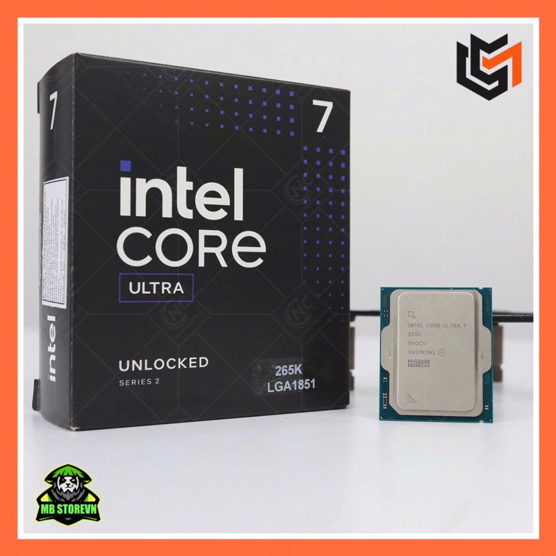 CPU Intel Core Ultra 7 265K (Up to 5.5GHz, 20 nhân 20 luồng, 30Mb 250W ...