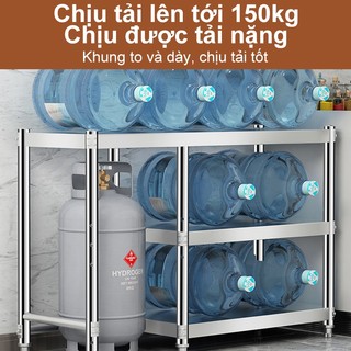 Kệ inox nhà bếp 3 tầng Kệ bếp gas inox 304 Kệ Để Đồ Inox