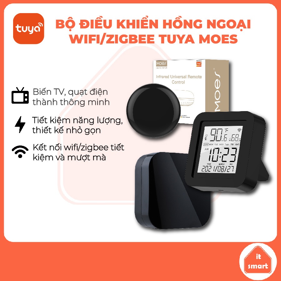 Bộ điều khiển hồng ngoại MOES Tuya