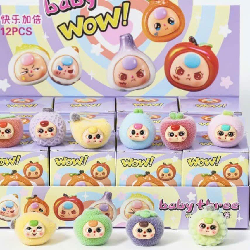 SET 12 HỘP TÚI MÙ BABYCRY, BABYTHREE SIÊU XINH CHO BÉ