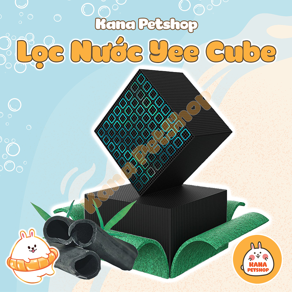 Sứ Lọc Khối Yee 𝐂𝐔𝐁𝐄 🐟 FREESHIP 🐟 Cube Sứ Lọc Than Hoạt Tính Yee Siêu ...