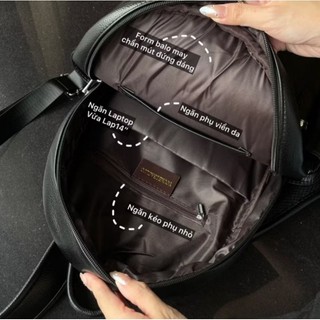 Balo da trơn cao cấp size 38cm hàng QC