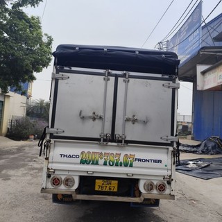 Bạt phủ xe tải k165, k250, k140 kích thước thùng dài 3m 50, rộng 1m65,cao phủ 75phân bạt hàn quốc
