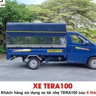 bạt phủ xe tải teraco 100 kích thước phủ bì dài 2m8,rộng 1m6,cao phủ 70phân