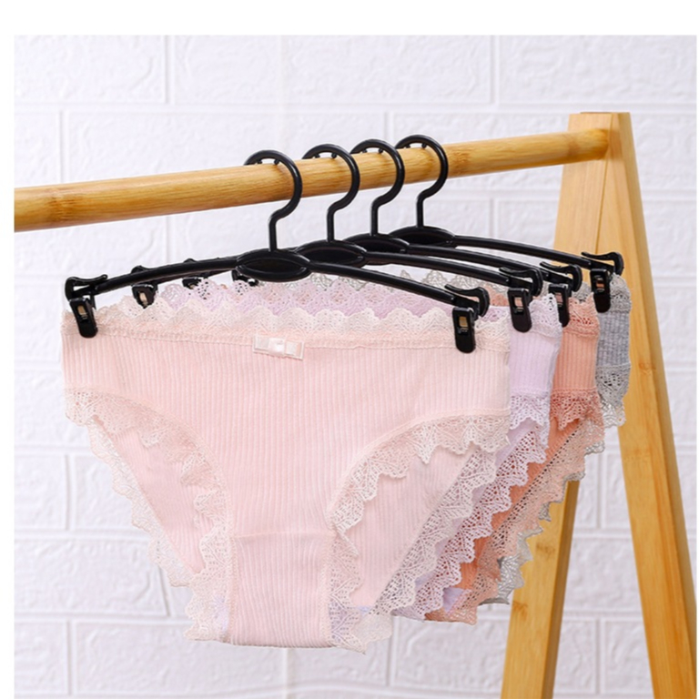 Product image (Combo 10  Cái ) Móc Kẹp Treo Quần Áo Lót Bằng Nhựa 8