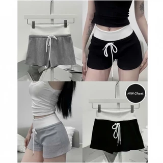 Combo 3 Quần Short nữ ôm body Vải tăm lạnh tôn dáng HiiNCloset - 118