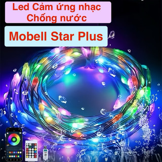 Đèn Led Cảm Ứng nháy đuổi 20 Mét 200 Hạt Led Dây đèn LED trang trí RGB 5V Cổng USB nháy theo nhạc kèm điều khiển