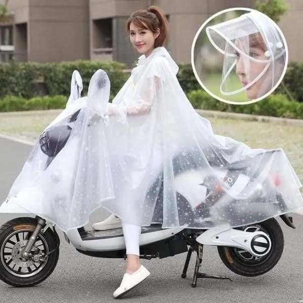 ÁO MƯA NHỰA DẺO HOA TUYẾT TÚ PHONG MỘT ĐẦU, HAI ĐẦU, BỘ QUẦN ÁO MƯA SIÊU BỀN ĐẸP