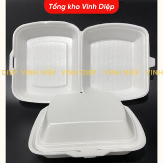 Combo 145~150 hộp xốp to 1 ngăn size to đựng 1 con vịt