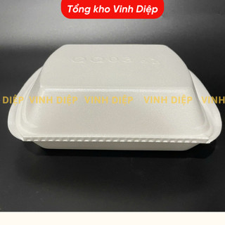Combo 145~150 hộp xốp to 1 ngăn size to đựng 1 con vịt