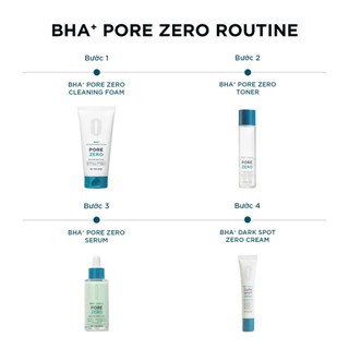 [QUÀ TẶNG KHÔNG BÁN] Sample Sữa Rửa Mặt Làm Sạch Sâu Giảm Bã Nhờn Be The Skin Pore Zero BHA+ Cleansing Foam 3g