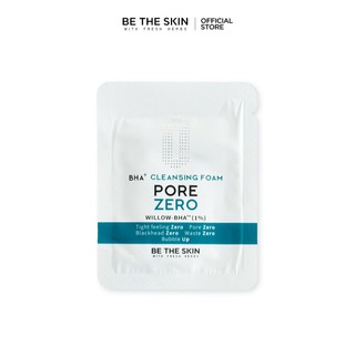 [QUÀ TẶNG KHÔNG BÁN] Sample Sữa Rửa Mặt Làm Sạch Sâu Giảm Bã Nhờn Be The Skin Pore Zero BHA+ Cleansing Foam 3g