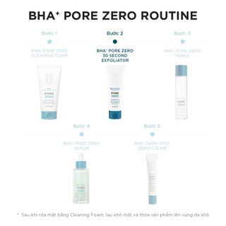 [QUÀ TẶNG KHÔNG BÁN] Sample Gel Tẩy Da Chết Be The Skin BHA+ 30 Second Exfoliator Pore Zero 3g