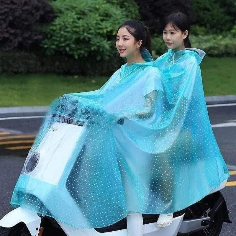 ÁO MƯA CHẤM BI MỘT ĐẦU, HAI ĐẦU, BỘ MƯA CHẤM BI TÚ PHONG CHẤT LIỆU NHỰA DẺO SIÊU DAI
