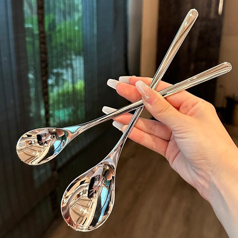 Thìa Muỗng Khuấy Cán Dài Chockmen 23.8cmx4.8cm CKM301