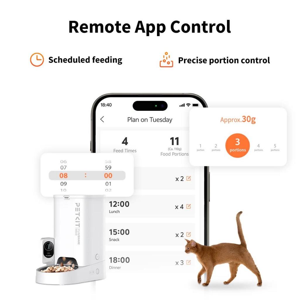 Ảnh Máy cho ăn tự động Petkit YUMSHARE SOLO CAMERA 2