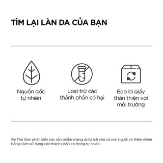 [QUÀ TẶNG KHÔNG BÁN] Sample Tinh Chất Hỗ Trợ Giảm Mụn & Kiểm Soát Bã Nhờn Be The Skin  + Pore Zero Serum 1ml
