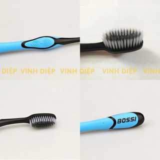 Bàn chải đánh răng than tre, bàn chải du lịch đóng hộp, bàn chải Hàn Quốc loại 1 sợi mềm