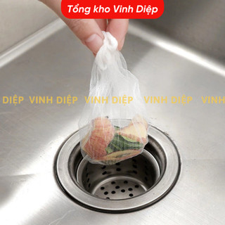 Túi 100 lưới lọc rác bồn rửa chén bát