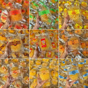 Bánh tráng TRỘN BỊCH MINI các vị mặn/ ngọt thơm ngon - Bánh tráng Mạnh Hùng