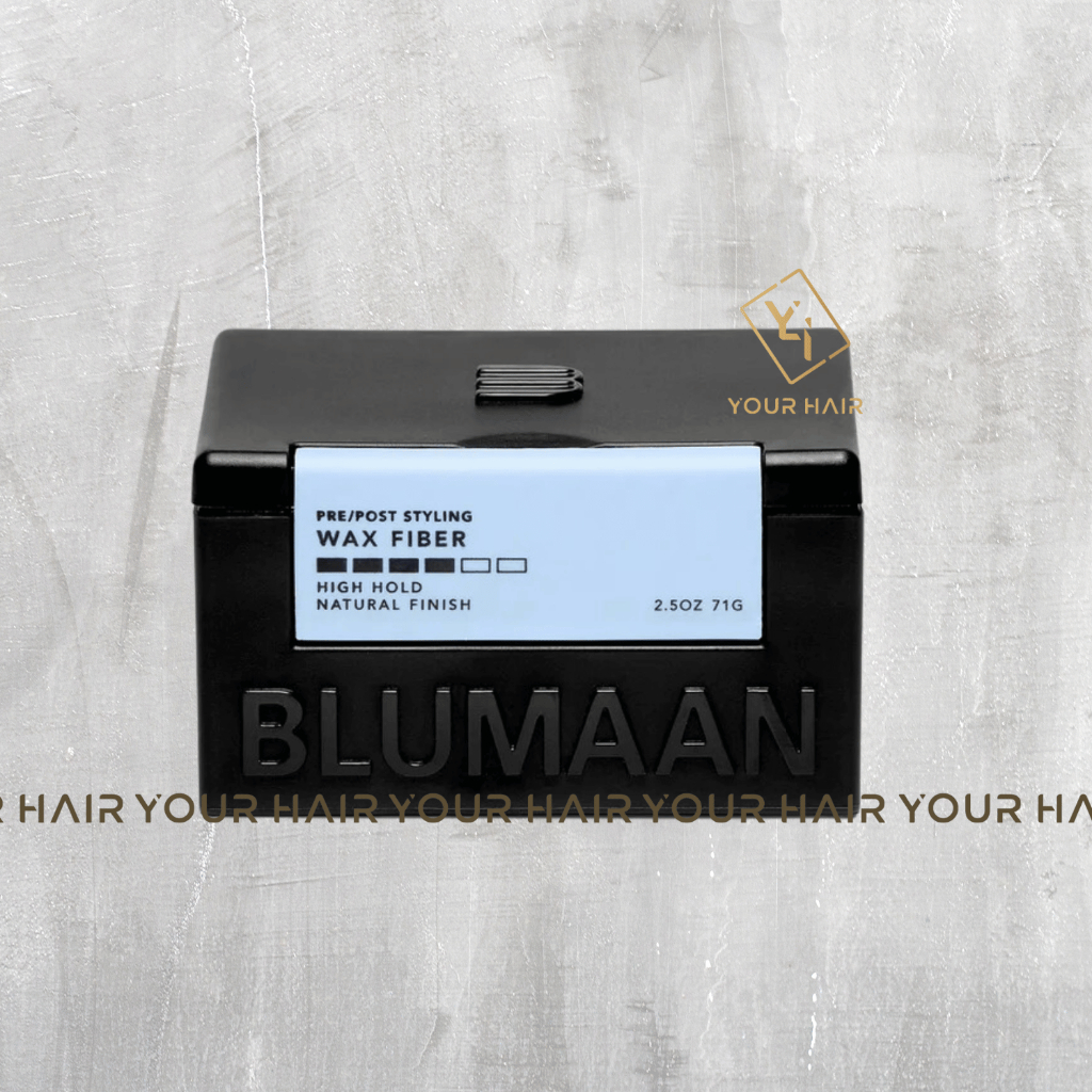 Sáp vuốt tóc BluMaan Wax Fiber - (Blumaan Tê Giác bản mới) - 71gr